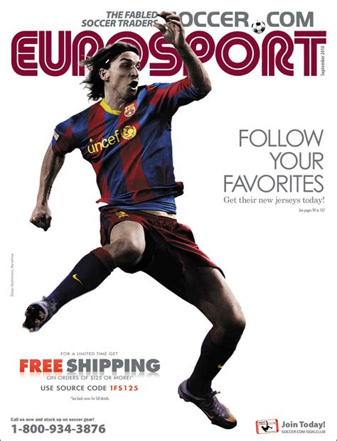 eurosport soccer catalog